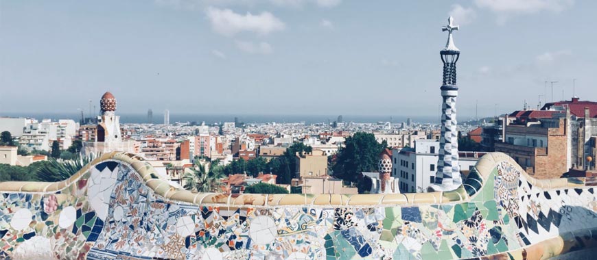 6. Relax en El Parque Güell