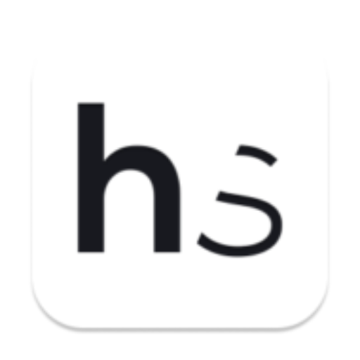 Homyspace Blog Black and white logo