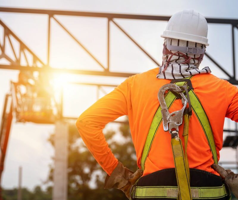 seguridad laboral en zonas de reconstrucción