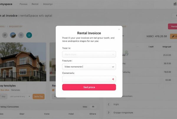 emitir una factura de alquiler desde el portal