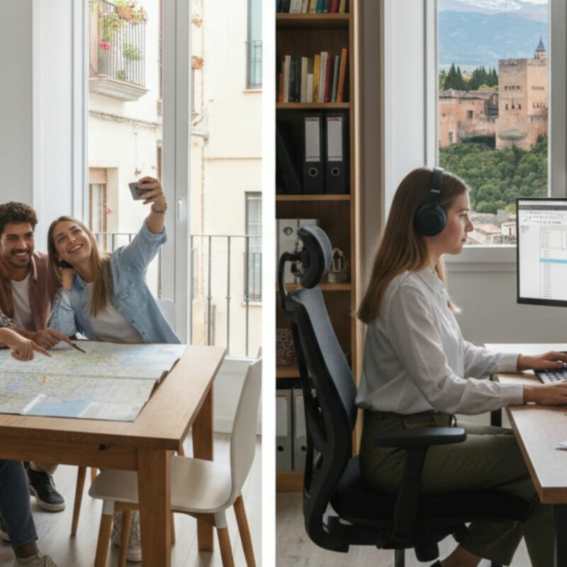 Alquiler turístico vs. Alquiler temporal en Granada