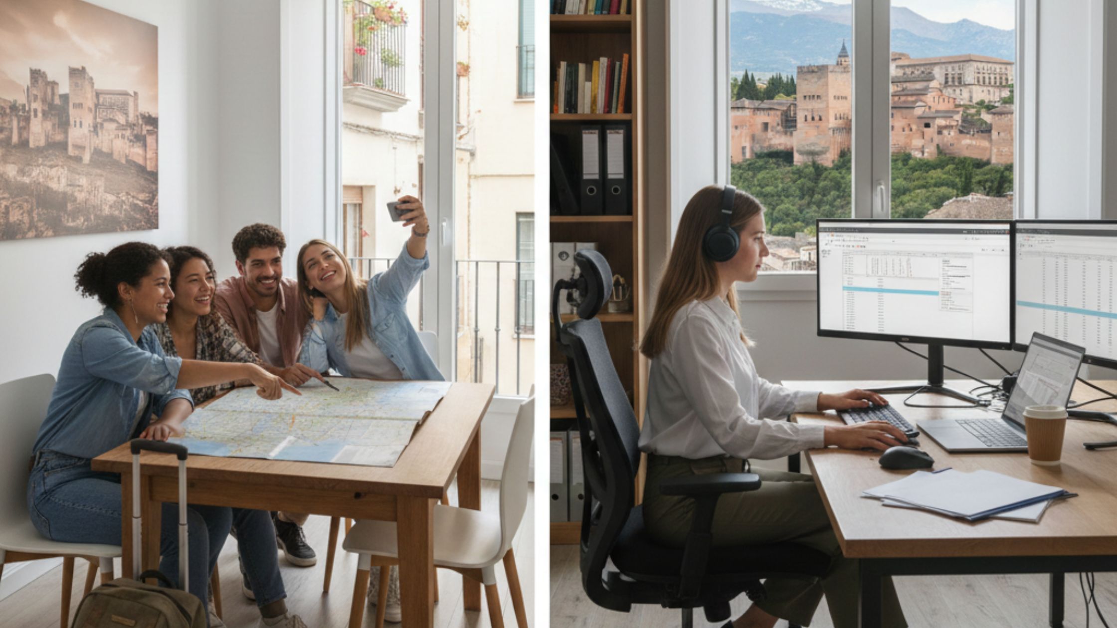 Blog | home | Homyspace | Blog Alquiler turístico vs. Alquiler temporal en Granada