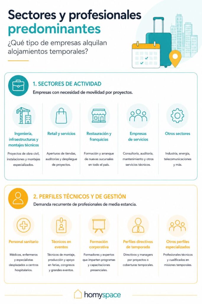 Infografia: estudio empresa inquilina -sectores